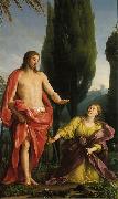 Anton Raphael Mengs Noli me tangere, painting by Anton Raphael Mengs. All Souls College, Oxford oil painting artist